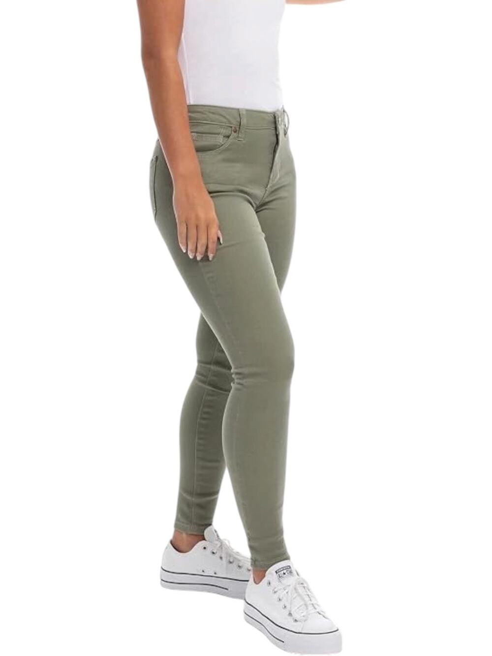 Joe's Jeans skinny pants Olive Green designer denim
Premium stretch mid rise 27”